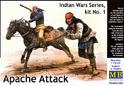 MB 35188 Апачи. Атака, индейские войны, набор №1 (1/35) Master Box