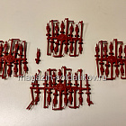Солдатики из пластика British Light Infantry Standing Shoulder Arms (1/72) Strelets (297) (297)