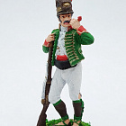 Рядовой Каталонского батальона легкой пехоты 1807-08 гг., 54 мм, Soldanir (QF0433) (QF0433)