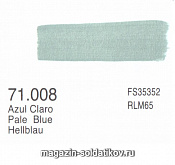 Бледно-голубой, Vallejo - фото