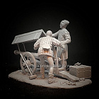 Сборная миниатюра из смолы Серпентина, Франция, 1470 год, 54 мм, TRILOKA miniatures (TLK-54-031) (TLK-54-031)