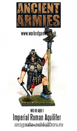 Сборные фигуры из пластика Римский знаменосец (1) BLI Warlord (WG-IR-AQU-1) (WG-IR-AQU-1)