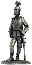 Миниатюра из металла 031. Русский офицер лейб-гвардии конного полка, 1910 г. EK Castings - фото