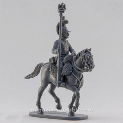 Сборная миниатюра из смолы Шеволежер - орлоносец, 28 мм, Аванпост