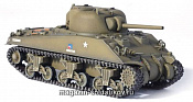 Масштабная модель в сборе и окраске Д Танк M4A1 1st Motorized Artillery Reg.,Polish 1st Arm. Div.,Фалезский мешок 1944(1/72 Dragon - фото
