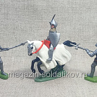Рыцари 6 пеших, 1 конный (Гонконг) Britains 1/32 (489-052) (489-052)