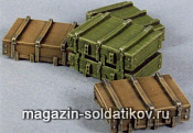Аксессуары из смолы Советские снарядные ящики 76,2 мм. Tank - фото