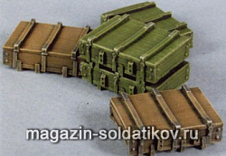 Аксессуары из смолы Советские снарядные ящики 76,2 мм. Tank (А 085) (А 085)