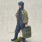 Миниатюра из олова Танкист с канистрой. Красная Армия, 1943-45гг. СССР, 54 мм, Студия Большой полк (ИЛ1274.13.02.54) (ИЛ1274.13.02.54)