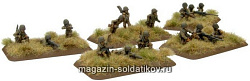 Миниатюра из металла American Dismounted MGs (15мм) Flames of War (US738) (US738)