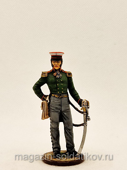 Миниатюра из олова Генерал-майор А.П. Ермолов. Россия, 1812 г., Студия Большой полк (ИЛ0538.12.02.54) (ИЛ0538.12.02.54)