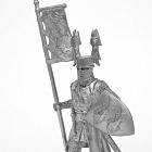 Миниатюра из олова Германский рыцарь, XII-XIII вв. 54 мм, Солдатики Публия