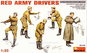 Сборные фигуры из пластика Водители Красной армии, MiniArt (1/35) - фото