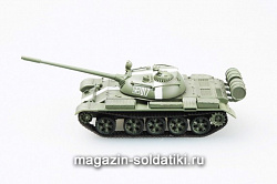 Масштабная модель в сборе и окраске Танк Т-55 в Праге 1968 г. 1:72 Easy Model