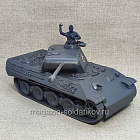 German Panther tank (gray w/insignia), CTS748A 1:32 ClassicToySoldiers, 2000 год выпуска (Q540-0117) (Q540-0117)