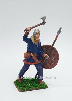 Викинг в бою. 54 мм, Soldanir (QF0505) (QF0505)
