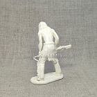 Сборная миниатюра из смолы Индеец с ружьем 1/24 Alex-Moscow (AM238) (AM238)