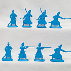 Солдатики из пластика Шляхта - усиление (8 шт., голубой) 1:32, Уфимский солдатик (пл004м-ГОЛ) (пл004м-ГОЛ)