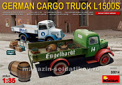 38014 Немецкий грузовой автомобиль L1500S MiniArt (1/35)