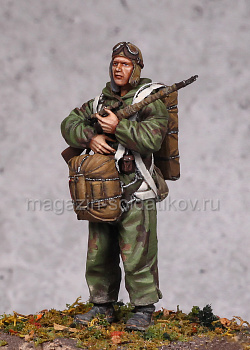 Сборная фигура из смолы SM 3101 Снайпер ВДВ РККА 1941 год, 1:35, SOGA miniatures (SM-3101) (SM-3101)