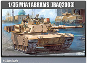 13202 К M1A1 ABRAMS 'IRAQ 2003' 1/35 Academy - фото