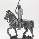 Солдатики из пластика Знатный конный новгородец, щит с крестом