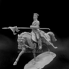 Сборная миниатюра из смолы Русский гусар с пикой (2 варианта голов), 1812-14 гг., 54 мм, Chronos miniatures (CHM-54356) (CHM-54356)