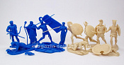 Солдатики из пластика Война в Трое-герои Илиады (War at Troy infantry-heroes of the Iliad), 1:32, LOD Enterprises - фото