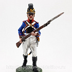 Миниатюра из олова Рядовой 15-го линейного полка, Бавария, 1804-1812 г., 54 мм, Студия Большой полк (БП0391.12.11.54) (БП0391.12.11.54)