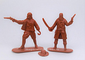Солдатики из пластика Пираты, набор 2 шт (терракотовые), 1:32, Уфимский солдатик - фото