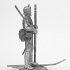 Миниатюра из олова 551 РТ Датский лыжник-егерь, 1808 год., 54 мм, Ратник (551-РТ) (551-РТ)