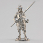 Сборная миниатюра из смолы Пикинер в боевом построении (3), Тридцатилетняя война 28 мм, Аванпост