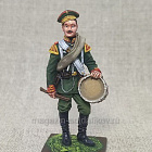 Миниатюра из олова Барабанщик лейб-гвардии Павловского полка, 1884 г., 54 мм, Студия Большой полк (ИЛ1223.12.02.54) (ИЛ1223.12.02.54)
