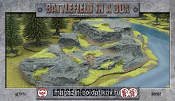 Сборная модель из пластика Large Rocky Hill (15mm) Flames of War (BB502) (BB502)