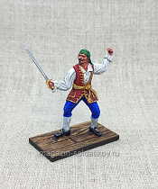 Миниатюра из олова Ан гард!, 54 мм, Студия Большой полк - фото