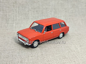 ВАЗ-2102 «Жигули» 1971—1985 гг.; красный, Автолегенды СССР №014 - фото