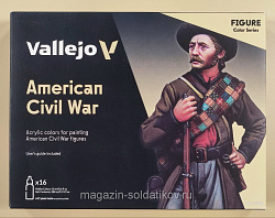 Набор Model Color «AMERICAN CIVIL WAR» 16 цв х17 мл Vallejo (70256) (70256)