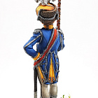 Миниатюра из олова Драм-мажор голландских гренадер, 1810-11 гг, 54 мм, Студия Большой полк (БП0405.12.03.54) (БП0405.12.03.54)
