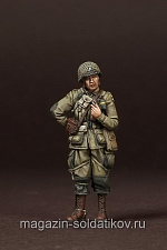 Сборная фигура из смолы SM 35149 Майор, 101-ой парашютной дивизии США. Нормандия 1944,1:35, SOGA miniatures - фото