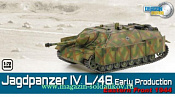 Масштабная модель в сборе и окраске Д Танк Jagdpanzer IV L/48 Early Production, Eastern Front 1944 (1/72) Dragon - фото