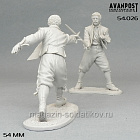 Дуэлянты, XVII в (набор 2), 54 мм, Аванпост (54026) (54026)