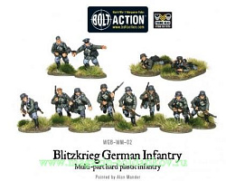 Блицкриг! Немецкая Пехота BOX Warlord (WGB-WM-02) (WGB-WM-02)
