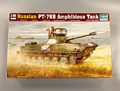 00381 Trumpeter Russian PT-76B Amphibious Tank (1/35) - фото