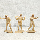 Солдатики из мягкого резиноподобного пластика Ковбои №5, набор 6 шт, 1/32 Soldiers. Есть