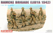 Сборные фигуры из пластика Д Ramcke Brigade (Libya 1942) (1/35) Dragon - фото