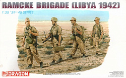 Сборные фигуры из пластика Д Ramcke Brigade (Libya 1942) (1/35) Dragon