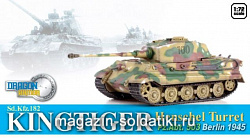 Масштабная модель в сборе и окраске Д Танк «King Tiger Henschel» PzAbt.503 1945 (1/72) Dragon (60552) (60552)