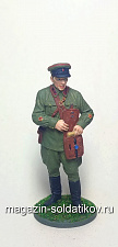 Политрук, пехота РККА. 1939-42 гг. СССР, 54мм - фото