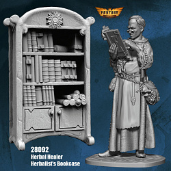 Herbal Healer with Bookcase, First Legion