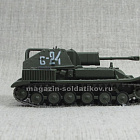 СУ-76М, модель бронетехники 1/72 «Руские танки» №49